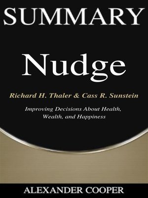 cover image of Summary of Nudge